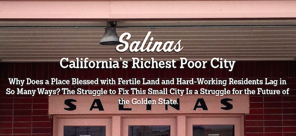 Salinas california's richest poor city