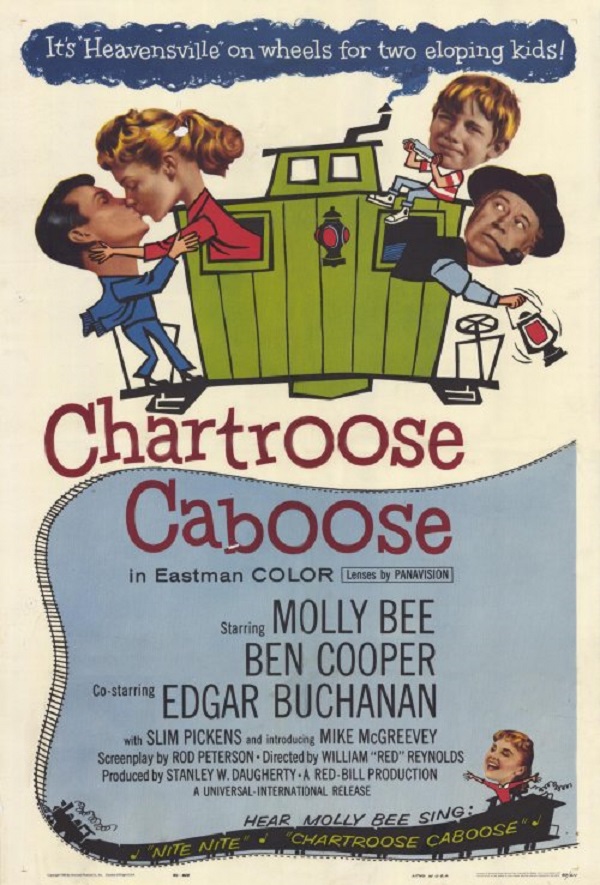 Poster for the 1960 film Chartroose Caboose. 